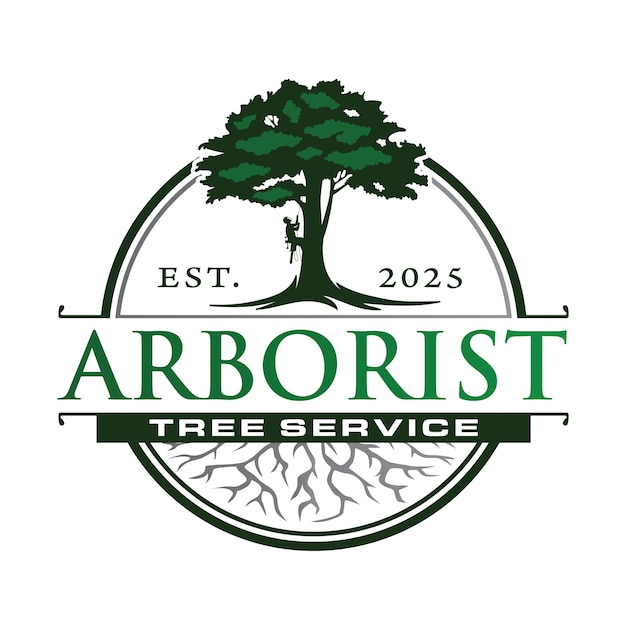 Diseño del logotipo de Arborist Tree Services