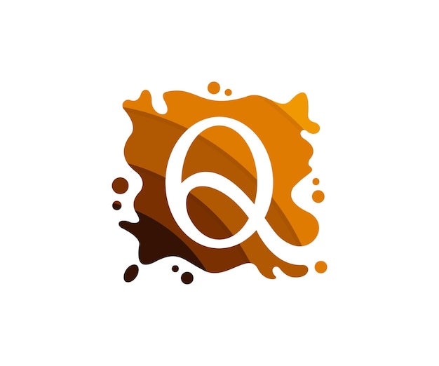 Diseño de logotipo de arte de logotipo q