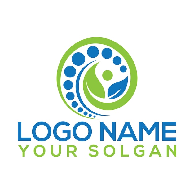 Diseño de logotipo de atención médica para el habla Familia Terapia del habla por logotipo