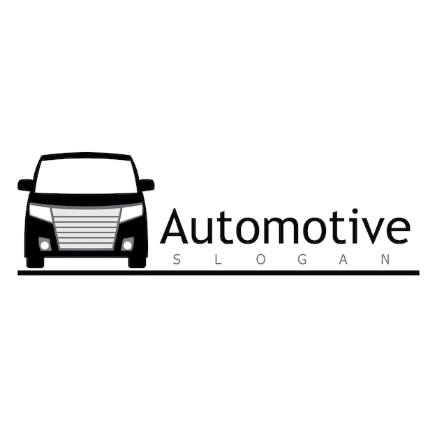 Diseño de logotipo automotriz coche auto transporte