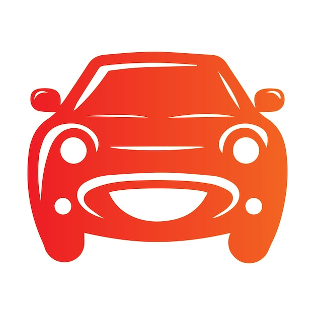 Diseño de logotipo de automóvil de estilo automático ilustración vectorial