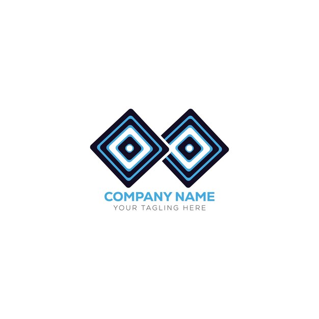 Diseño del logotipo de azulejos y nuevo diseño del logotipo