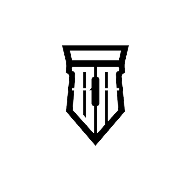 El diseño del logotipo BA monograma letra nombre de texto símbolo monocromático logotipo carácter alfabético logotipo simple