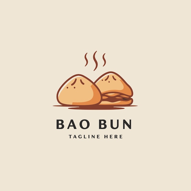 Diseño del logotipo de Bao Bun