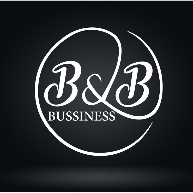 Vector diseño de logotipo bb profesional vectorial