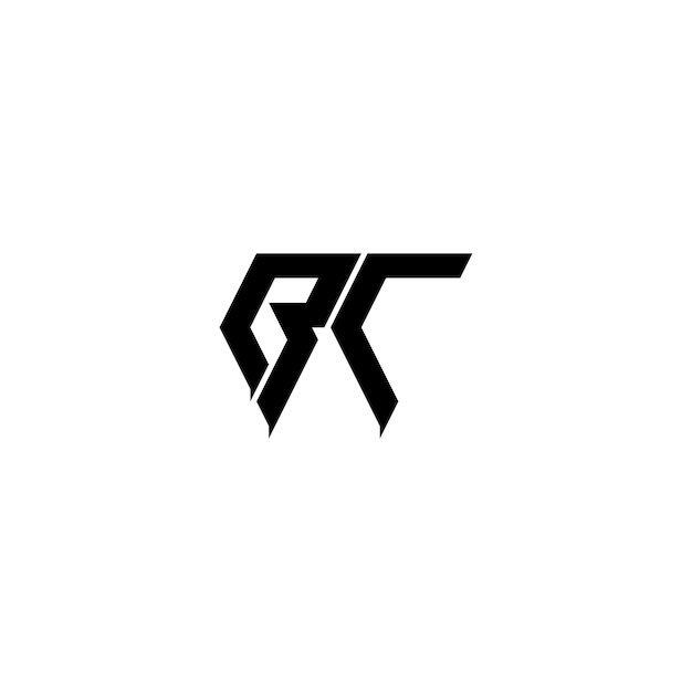 El diseño del logotipo BC monograma letra texto nombre símbolo monocromático logotipo alfabeto carácter simple logotipo