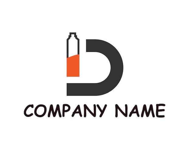 Diseño del logotipo de la bebida