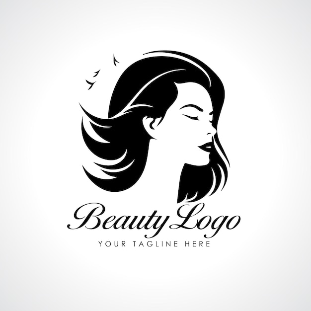 Diseño de logotipo de belleza Diseño de logotipo de peluquería