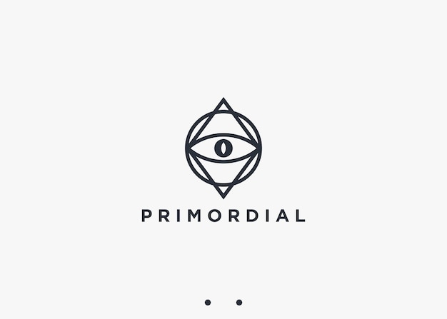 Diseño del logotipo de belleza de extensión de pestañas con icono de corona y concepto creativo Premium Vector