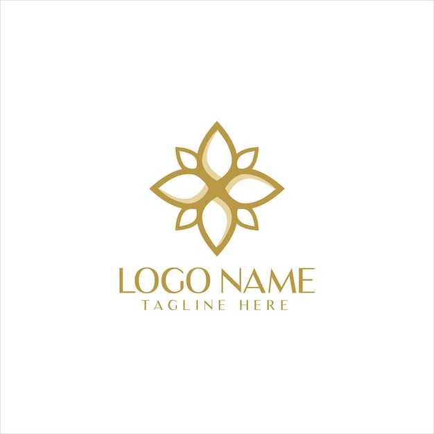 diseño de logotipo de belleza de mujer con estilo de arte de línea creativa símbolo de amor con dos caras logotipo vectorial
