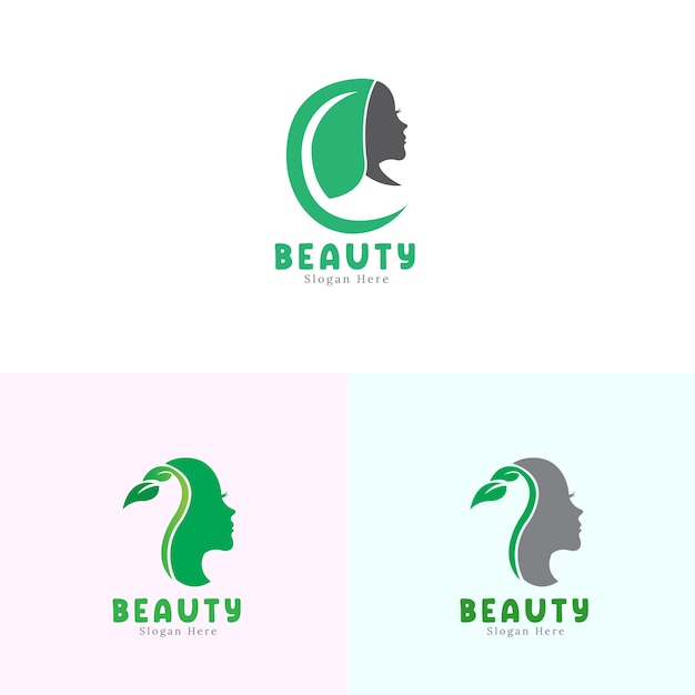 Diseño de logotipo de belleza