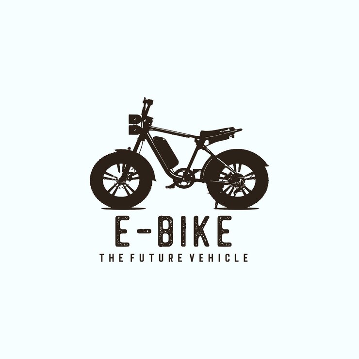 Diseño de logotipo de bicicleta eléctrica El logotipo del vehículo del futuro