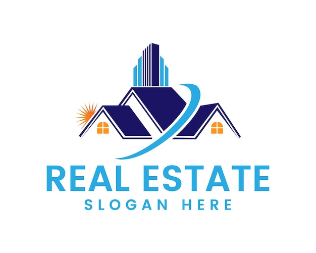 Diseño de logotipo de bienes raíces arquitectónicos para agentes inmobiliarios, desarrolladores y empresas inmobiliarias