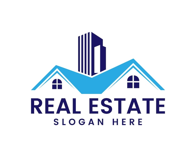 Diseño de logotipo de bienes raíces arquitectónicos para agentes inmobiliarios, desarrolladores y empresas inmobiliarias
