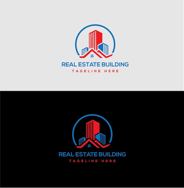 Diseño de logotipo de bienes raíces Casa de logotipo Vector de acciones