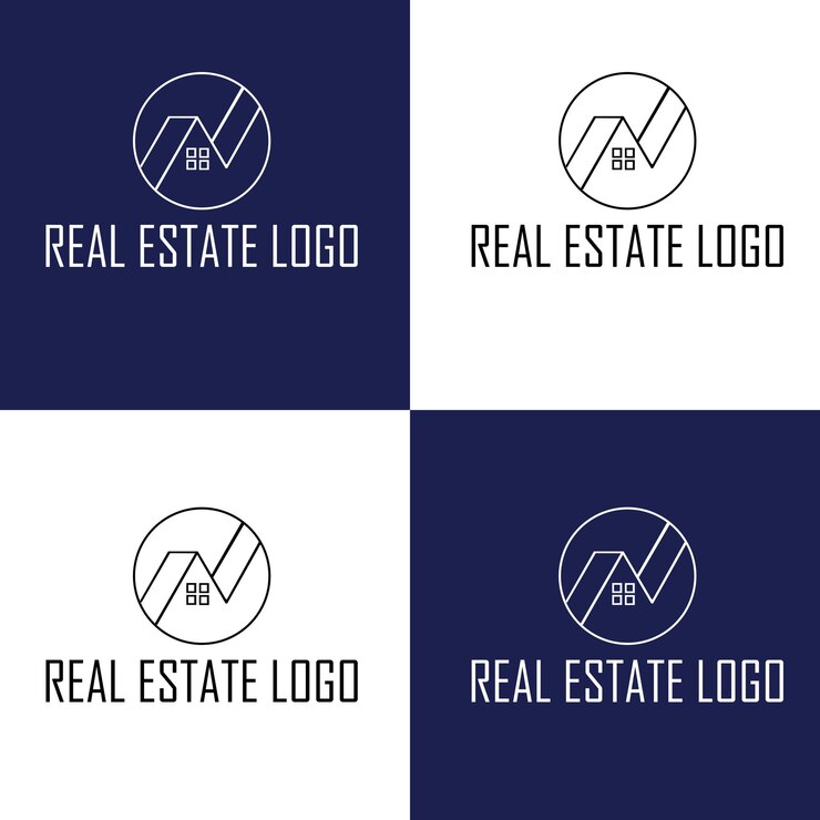 Vector diseño de logotipo de bienes raíces diseño de logotipo de edificio diseño de logotipo de casa diseño de logotipo de casa diseño de logotipo de casa