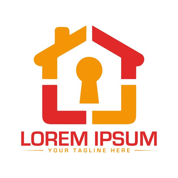 Diseño de logotipo de bienes raíces Hogar moderno Logotipo de bienes raíces Diseño de logotipo creativo y profesional