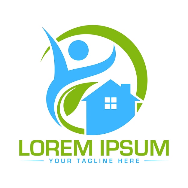 Diseño de logotipo de bienes raíces Hogar moderno Logotipo de bienes raíces Diseño de logotipo creativo y profesional