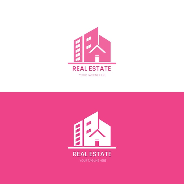 Diseño del logotipo de bienes raíces