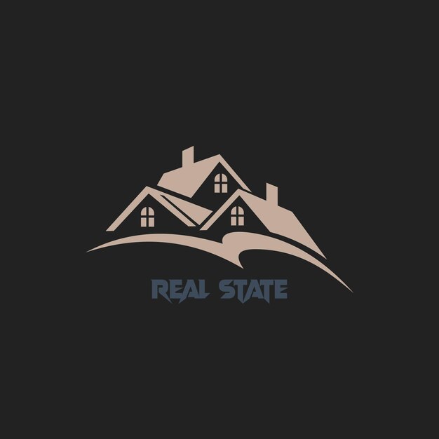 Diseño del logotipo de bienes raíces