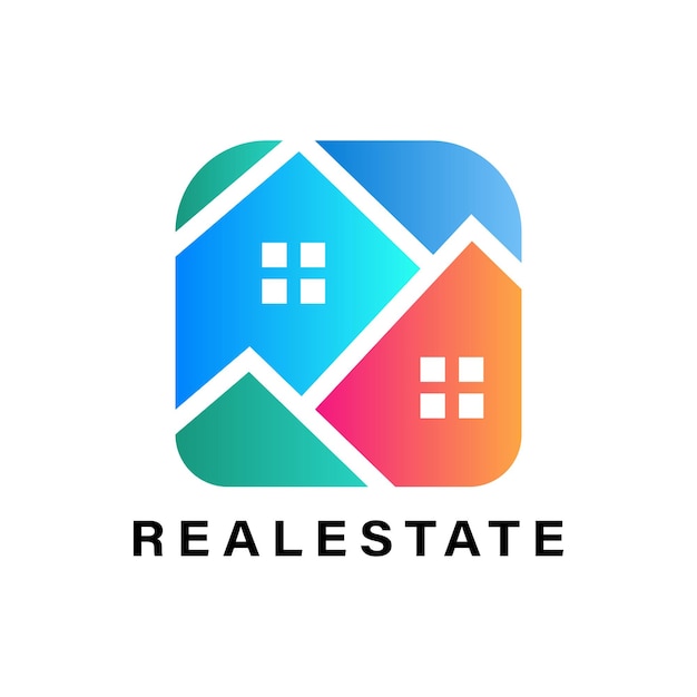 Diseño del logotipo de bienes raíces