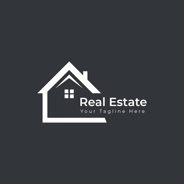 Diseño del logotipo de bienes raíces