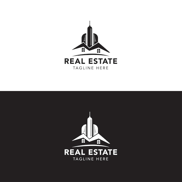Diseño del logotipo de bienes raíces