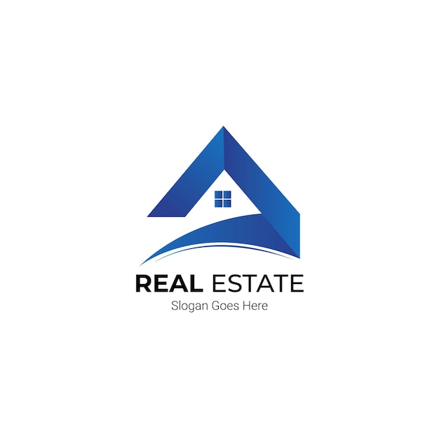 diseño de logotipo de bienes raíces