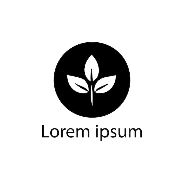 diseño del logotipo de bienestar vectorial