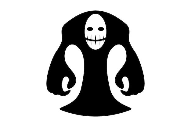 Vector diseño del logotipo de black monster