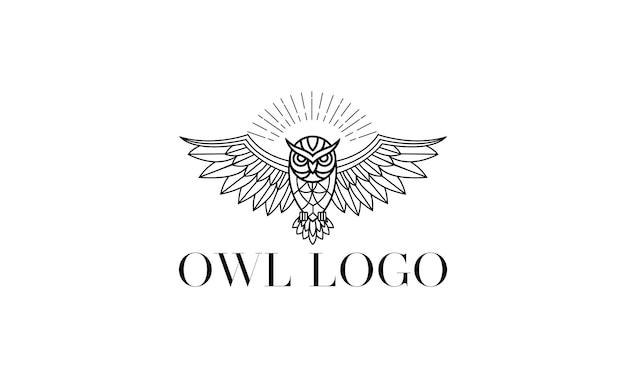Diseño del logotipo del búho