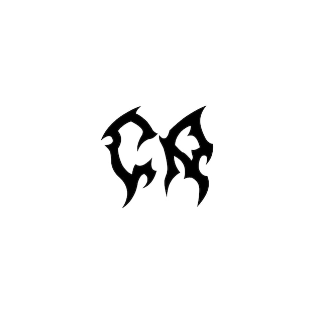 El diseño del logotipo CA monograma letra texto nombre símbolo monocromo logotipo carácter alfabeto logotipo simple