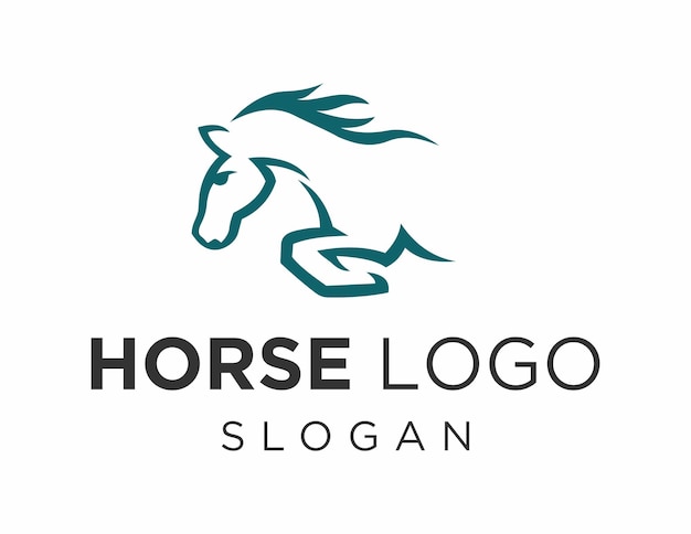 Diseño de logotipo de caballo