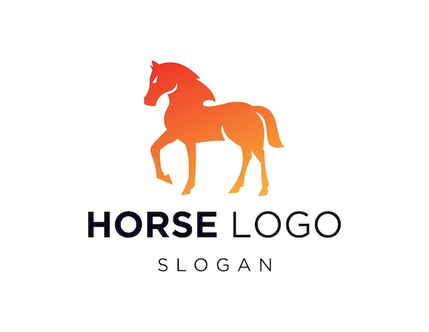 Diseño de logotipo de caballo