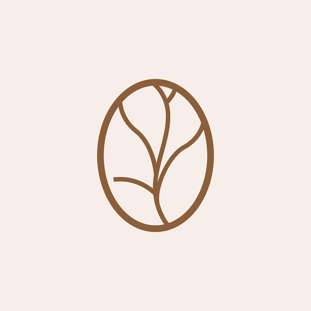 Diseño Logotipo Café Cafeto Bebida Plantilla Vector Símbolo Ilustración