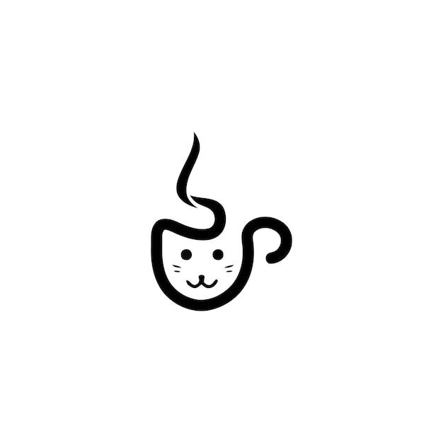 diseño de logotipo de café para mascotas