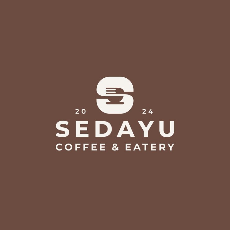Vector diseño del logotipo del café y el restaurante con la letra s