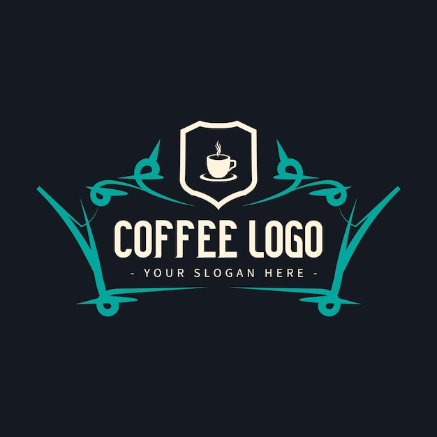 diseño del logotipo del café