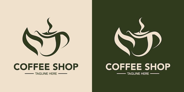 Diseño de logotipo de café.