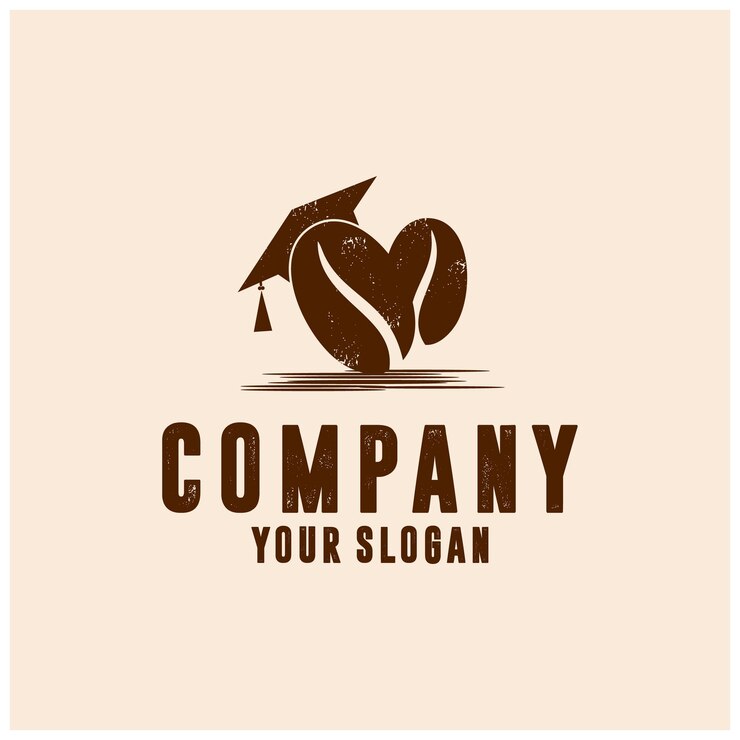 Vector diseño de logotipo de café.