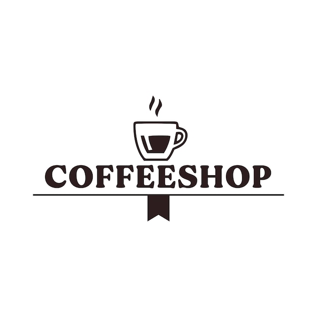 Diseño del logotipo de la cafetería