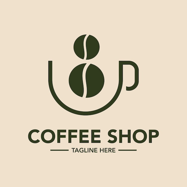 Diseño del logotipo de la cafetería