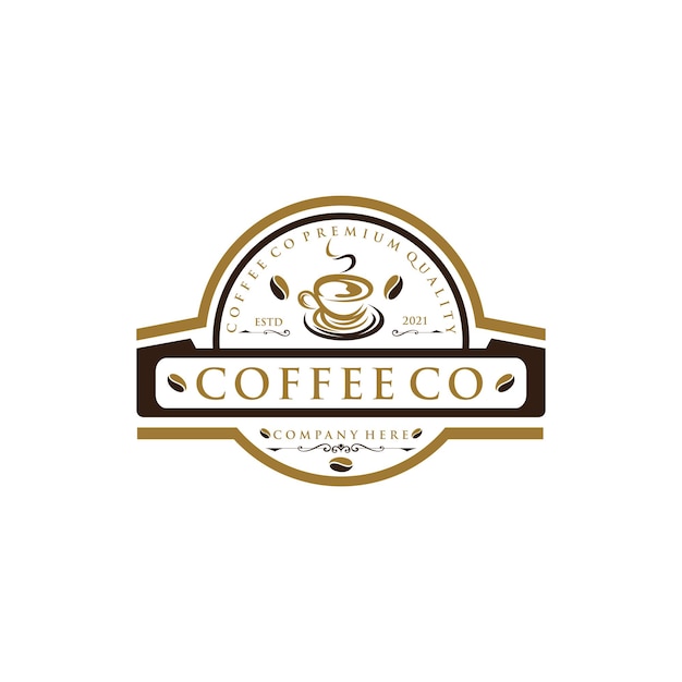 Diseño de logotipo de cafetería