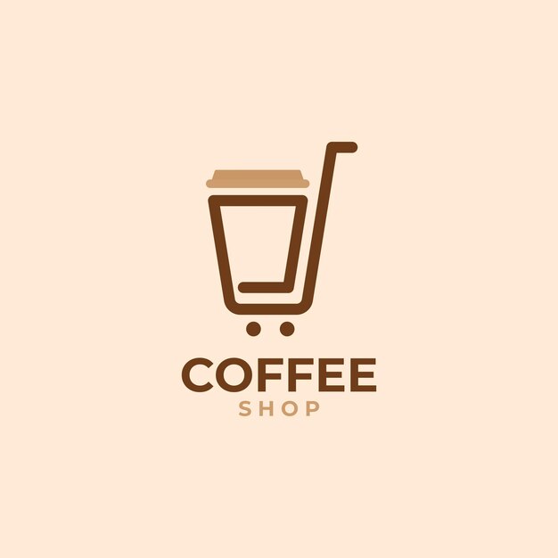 Diseño de logotipo de cafetería
