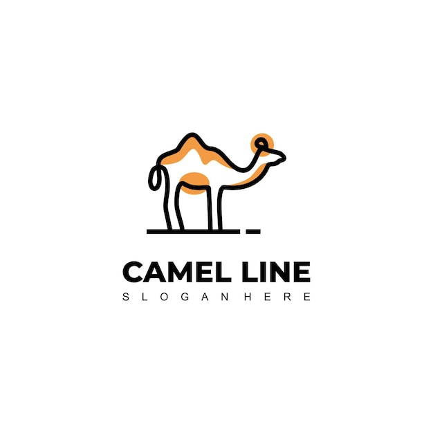 Diseño de logotipo de camello