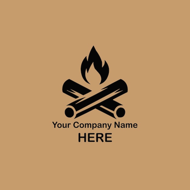 Diseño del logotipo del campamento