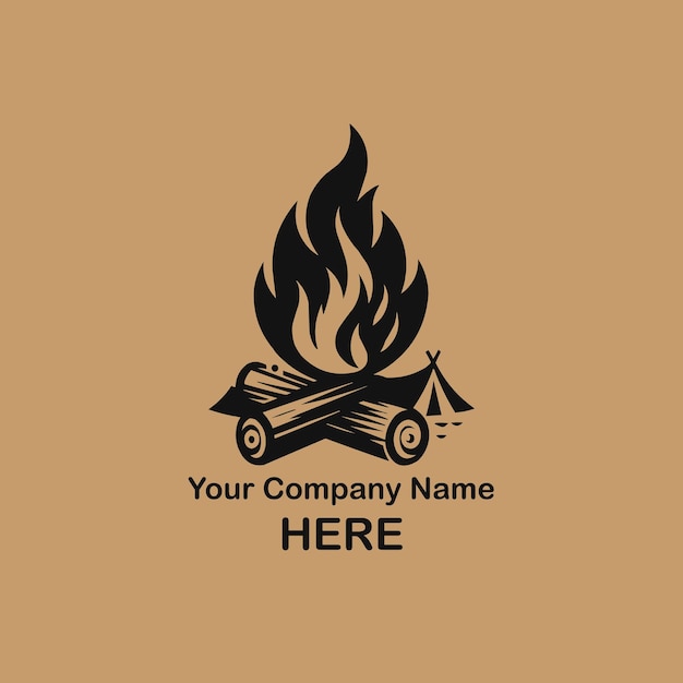 Diseño del logotipo del campamento