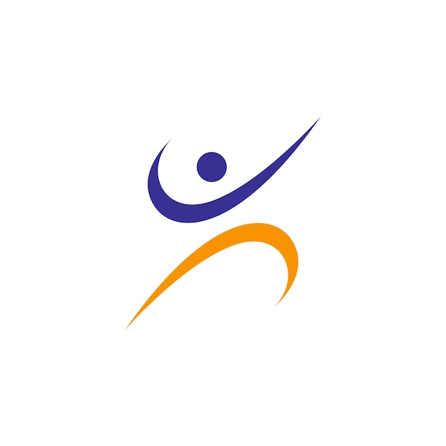 diseño de logotipo de campeonato deportivo plano vectorial