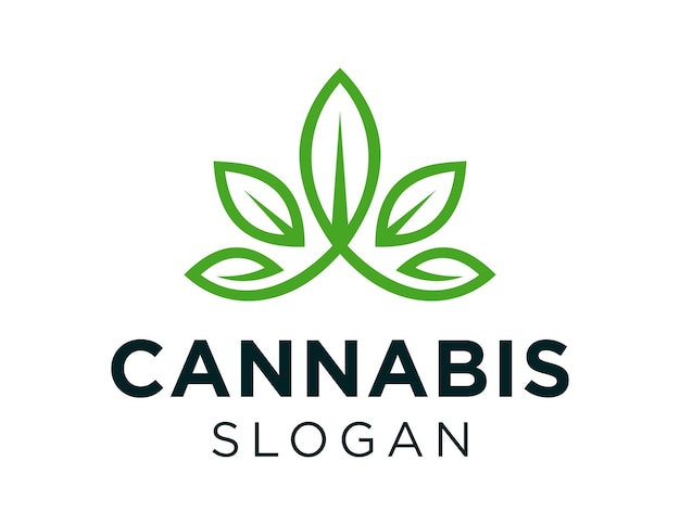 diseño de logotipo de cannabis