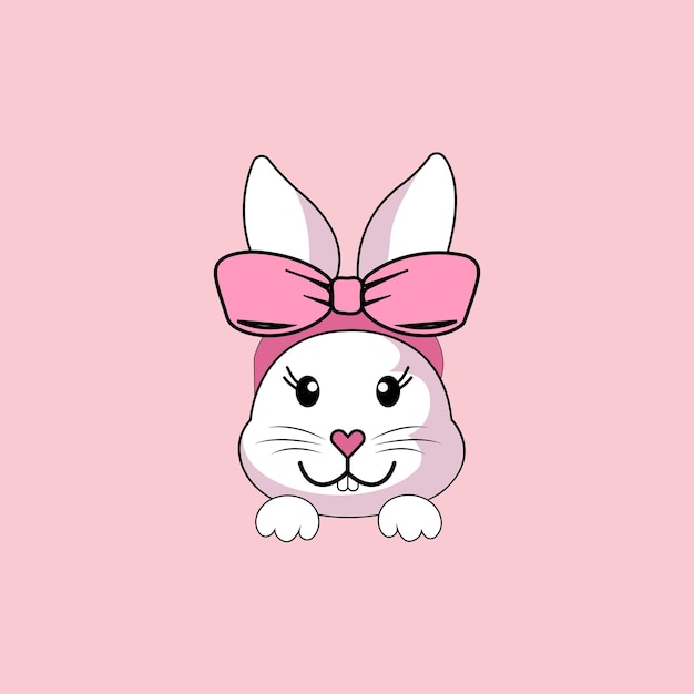 diseño del logotipo de la cara blanca